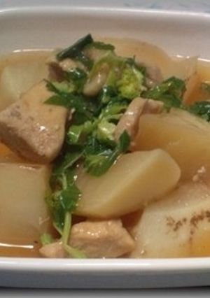 カブと鶏肉のあんかけ-レシピのメイン写真