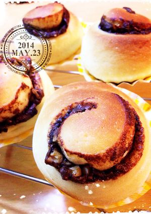 HB 簡単チョコうずまきパン-レシピのメイン写真