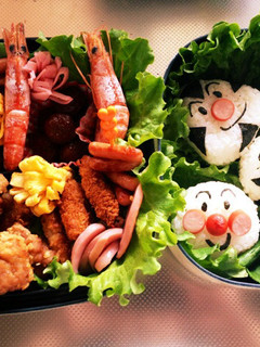 ピクニック弁当2アンパンマンおむすびまん-レシピのメイン写真