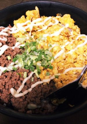 そぼろ丼-レシピのメイン写真