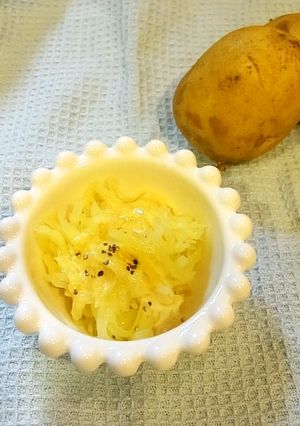 簡単！ちょいシャキ千切りじゃがマヨ-レシピのメイン写真
