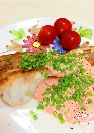 真鱈のムニエル たらこソース-レシピのメイン写真