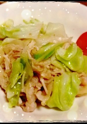 さっぱりレモンジンジャーの豚肉野菜炒め-レシピのメイン写真