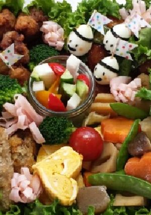 2014年小学校のお弁当☆覚書-レシピのメイン写真
