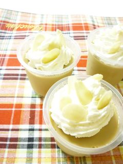 懐かしのコーヒー牛乳寒天☆ホイップ盛り!-レシピのメイン写真