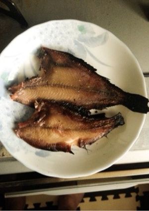 エンガワが美味しい。カレイの干物焼き-レシピのメイン写真