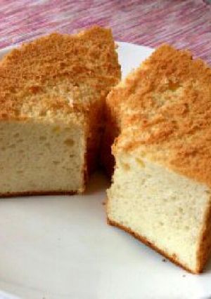 しっとり～エンゼルフードシフォンケーキ-レシピのメイン写真