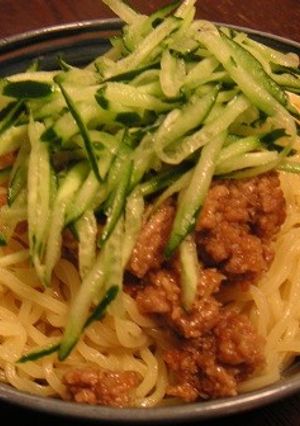 小学生の子供用ジャージャー麺-レシピのメイン写真