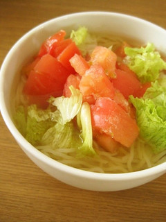 氷トマトの冷麺-レシピのメイン写真