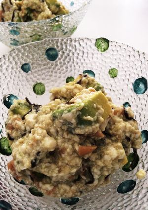 アボカドと豆腐の簡単ズボラサラダ-レシピのメイン写真