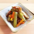 つわとさつま揚げの煮物