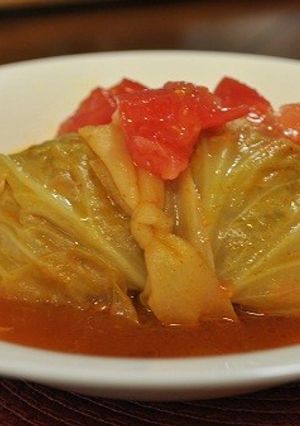 野菜ジュースでロールキャベツ-レシピのメイン写真