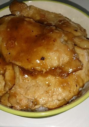 簡単☆がっつり豚の甘辛丼-レシピのメイン写真