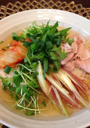 シャキシャキおいしい☆香味冷麺-レシピのメイン写真