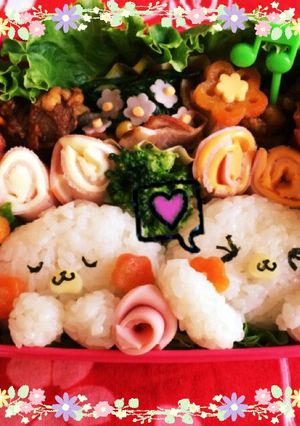 うさぎちゃんキャラ弁-レシピのメイン写真
