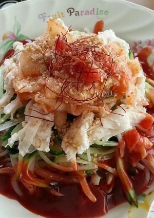 トマトキムチさっぱりピビン麺-レシピのメイン写真