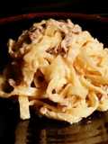 ポルチーニのクリームパスタ