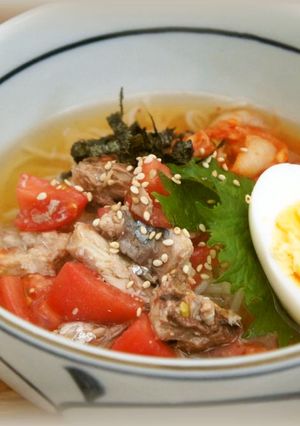 サバトマト＊美味冷麺-レシピのメイン写真