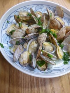 レンジで・あさりの酒蒸し(バター風味)-レシピのメイン写真