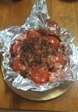 トマトの簡単おつまみ-レシピのメイン写真