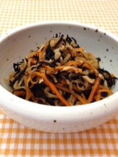 ひじきと切干し大根の煮物-レシピのメイン写真