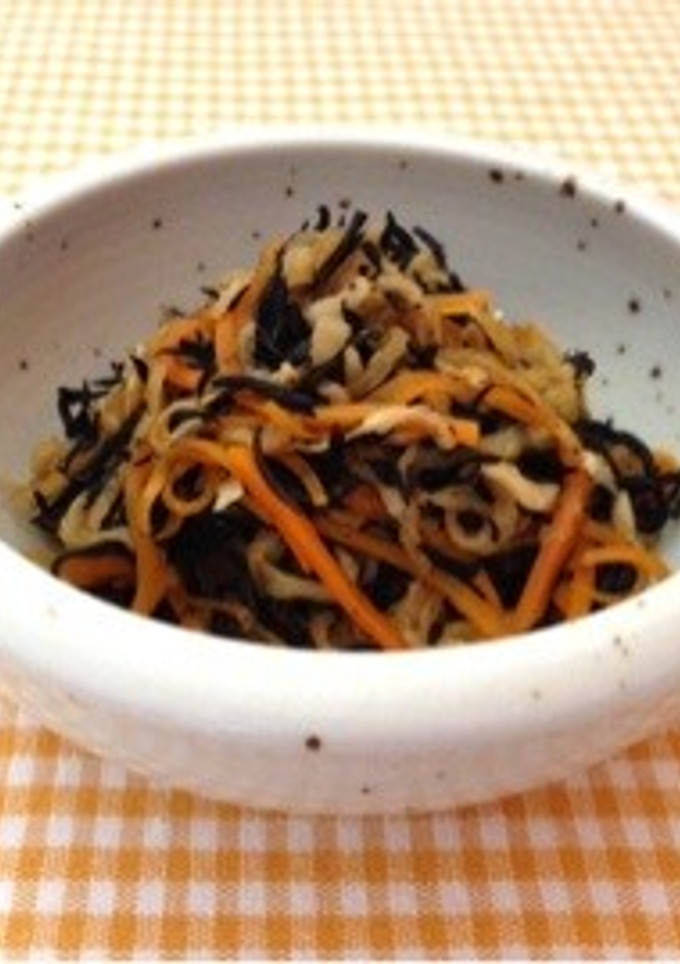 ひじきと切干し大根の煮物-レシピのメイン写真