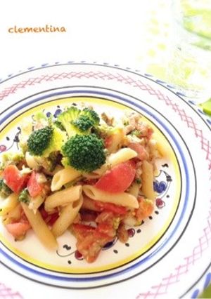 簡単！ひんやりトマトツナのパスタ☆-レシピのメイン写真