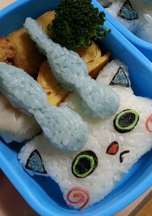 妖怪ウォッチ コマさん キャラ弁-レシピのメイン写真