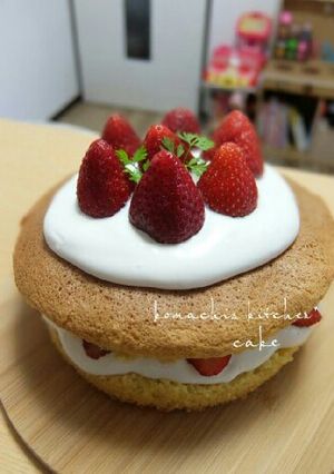 簡単♡いちごケーキ-レシピのメイン写真