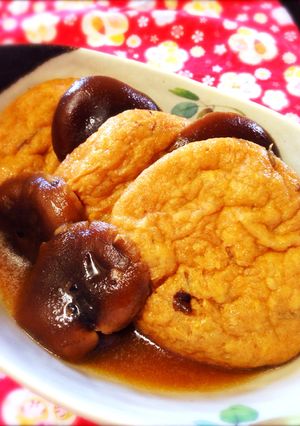 豆腐屋直伝！がんもと椎茸の煮物-レシピのメイン写真
