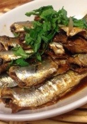 圧力鍋⚫︎5分でイワシの煮付け-レシピのメイン写真