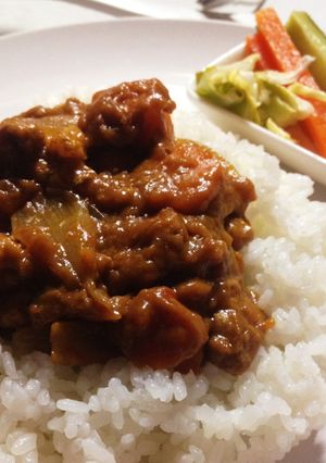 フライパンでカレー-レシピのメイン写真