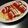 トマトとチーズのなんちゃってサラダ