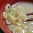 ハチク(淡竹)(アワダケ)の味噌汁