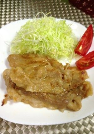 いつもの生姜焼き-レシピのメイン写真