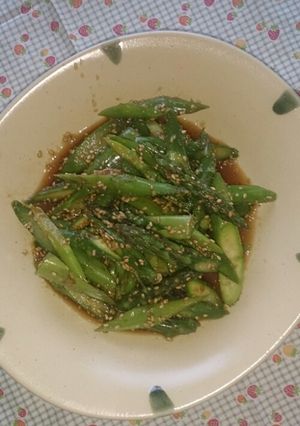 アスパラのごま和え-レシピのメイン写真