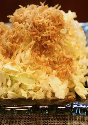 メガ盛りキャベツのしらすドレッシング-レシピのメイン写真