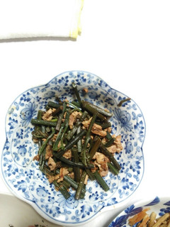 一品料理:蕨の豚肉の醤油炒め-レシピのメイン写真