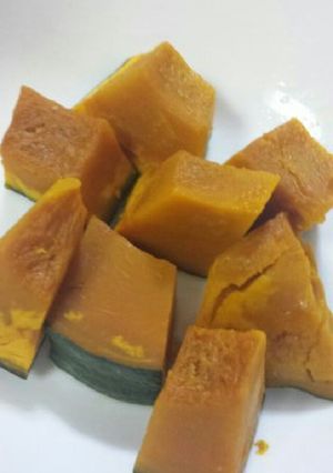 レンジで甘~いかぼちゃ!-レシピのメイン写真