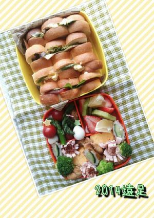 2014 遠足 お弁当-レシピのメイン写真