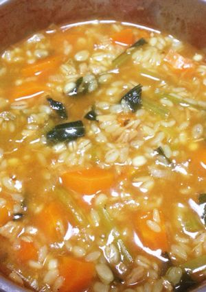 カレーのお粥-レシピのメイン写真