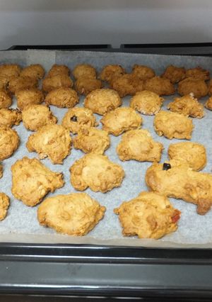 熟したバナナで簡単クッキー・南国風味付け-レシピのメイン写真
