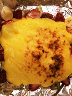 魚焼きグリルで簡単フルーツグラタン-レシピのメイン写真