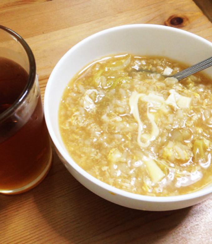 余ったご飯で激ウマ！白菜のおじや✨-レシピのメイン写真