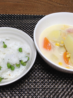 つやつや豆ご飯-レシピのメイン写真