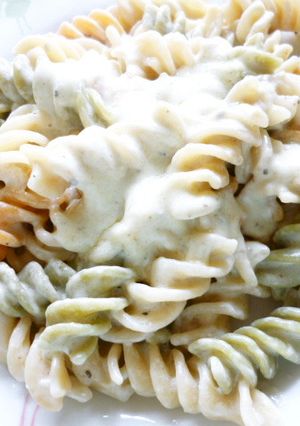 豆乳で！あっさりブルーチーズの簡単パスタ-レシピのメイン写真