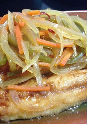 お魚食べよう♡イワシの南蛮漬け-レシピのメイン写真