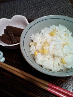 塩麹*コーンご飯♪-レシピのメイン写真