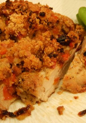 鶏肉の香味パン粉グリル-レシピのメイン写真