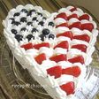 July4th☆ハートケーキ